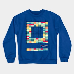 Mydoku_008_H001_003_F: Sudoku, Sudoku coloring, logic, logic puzzle, holiday puzzle, fun, away from screen Crewneck Sweatshirt